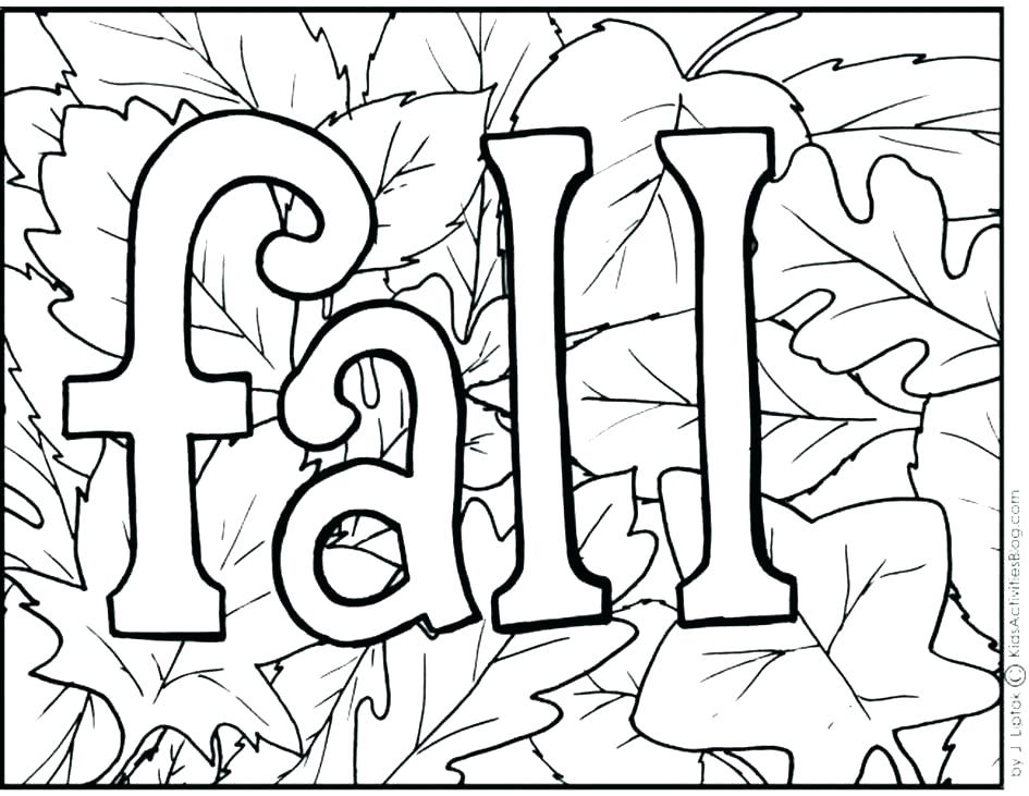 945x731 Preschool Fall Coloring Pages Fall Coloring Pages A Page For You