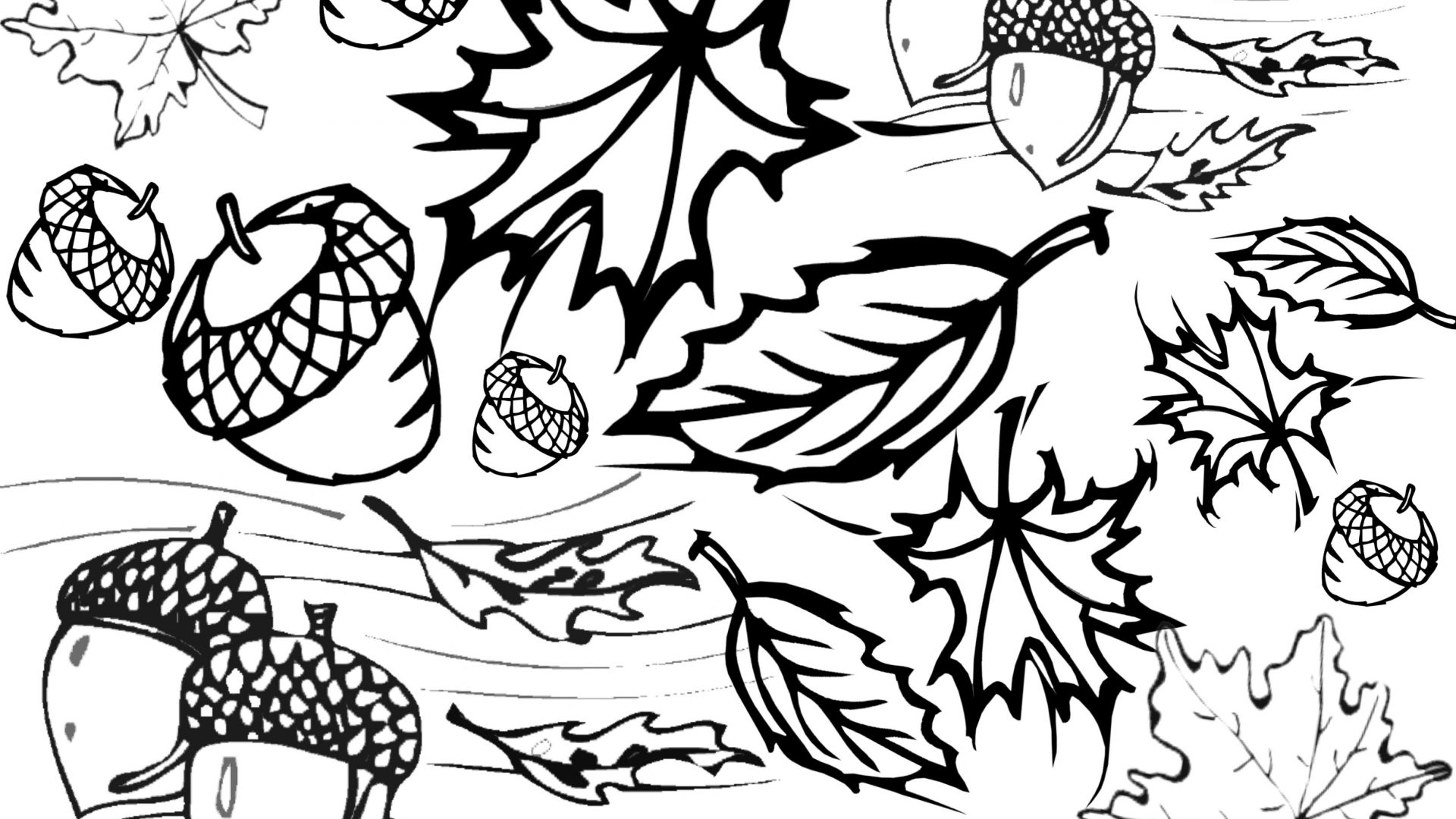 1920x1080 Get This Autumn Coloring Pages For Adults Free Printable Kids