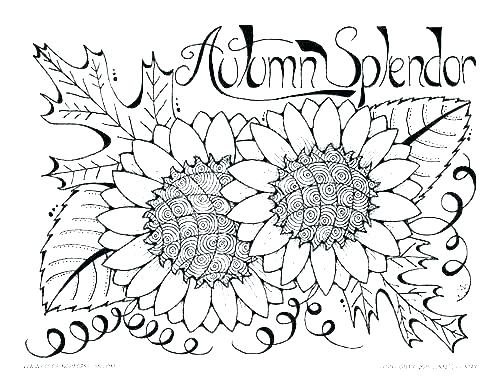 500x386 Fall Themed Coloring Pages Coloring Pages Fall Autumn Coloring