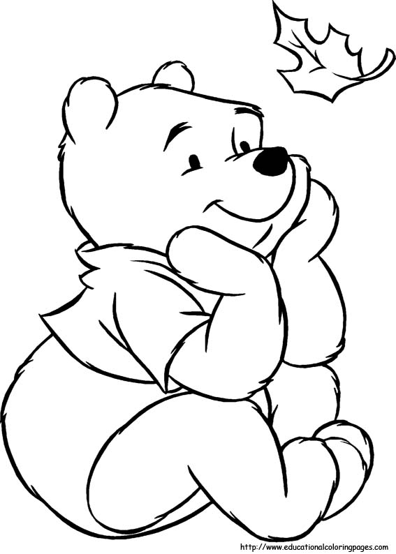 567x794 Autumn Coloring Pages