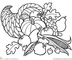 300x250 Printable Fall Coloring Pages For Kids Color Bros