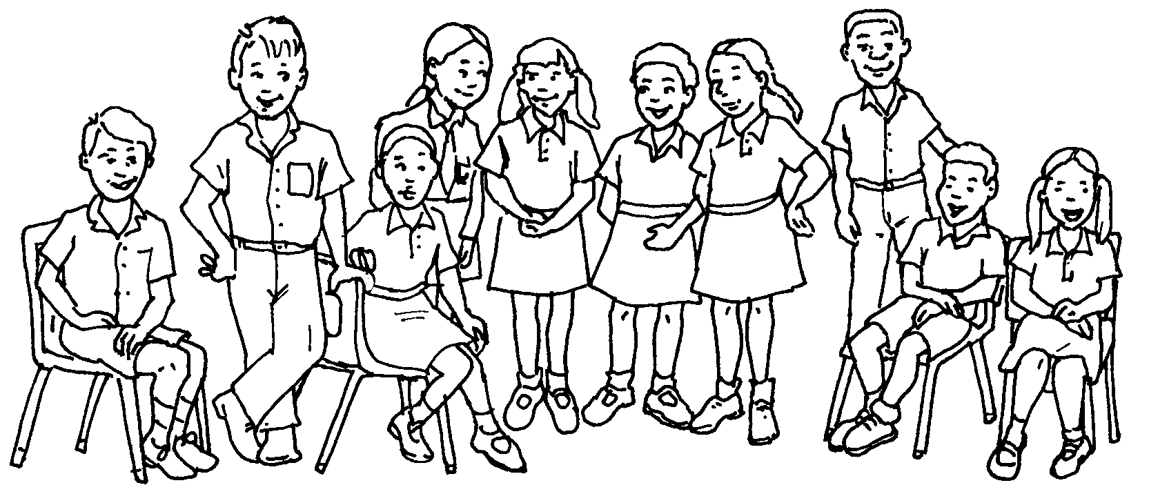 1665x716 Big Family Coloring Pages Adult Info Inside