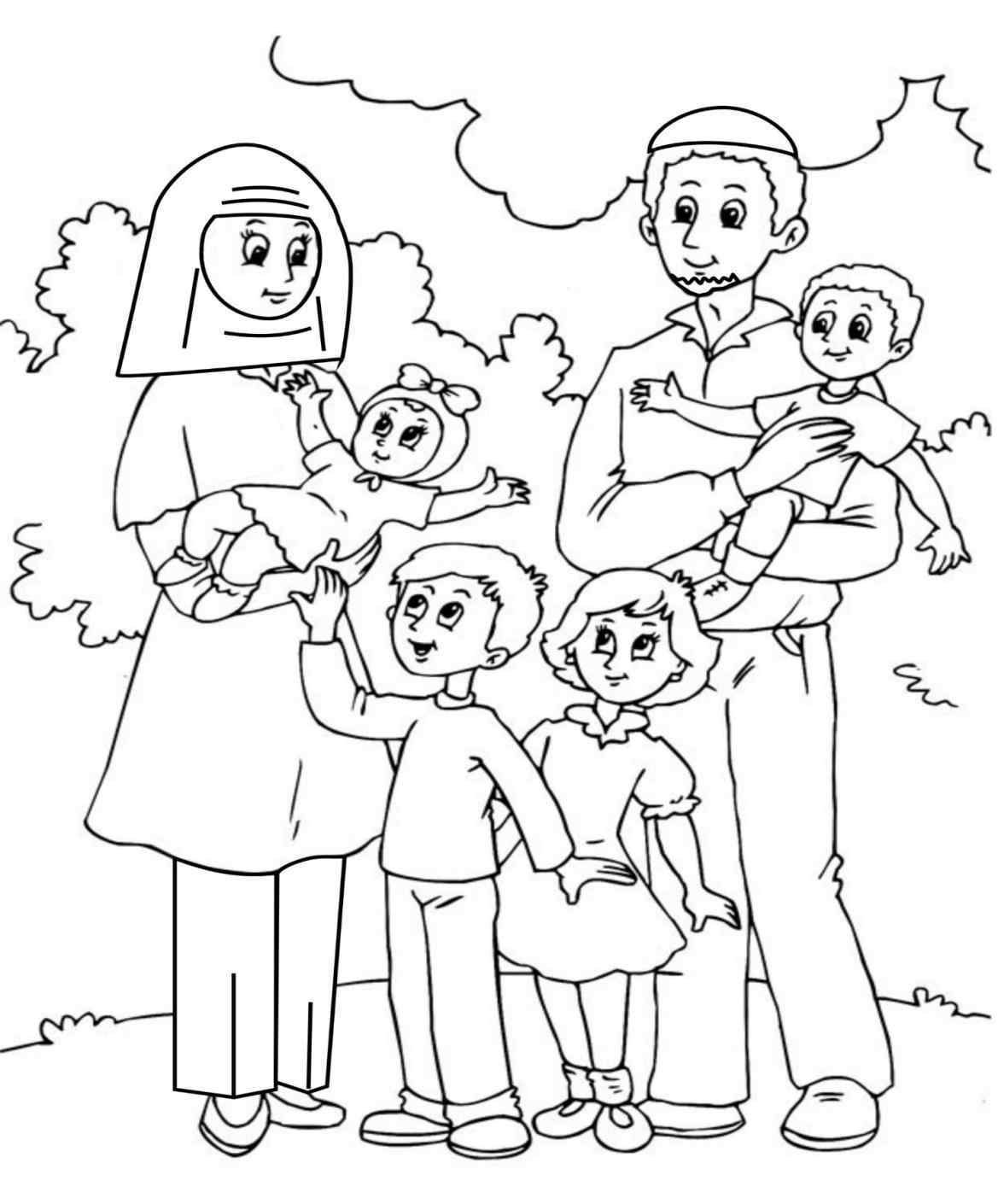 1169x1410 Evening Coloring Pages Family Family Coloring Pages For Adults