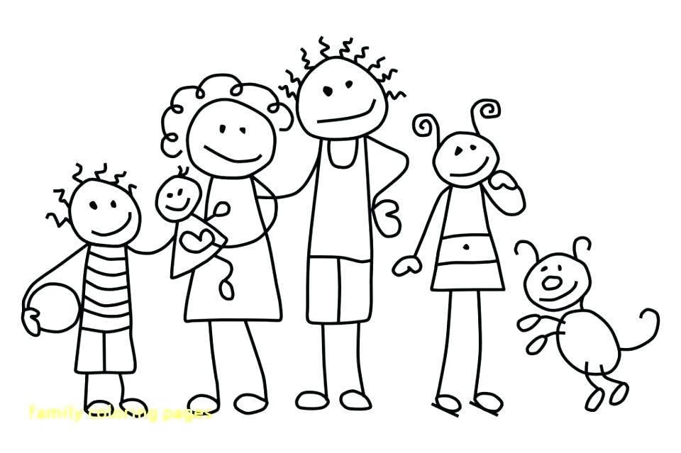 960x639 Family Coloring Pages Ideal Family Coloring Pages Graphic Family