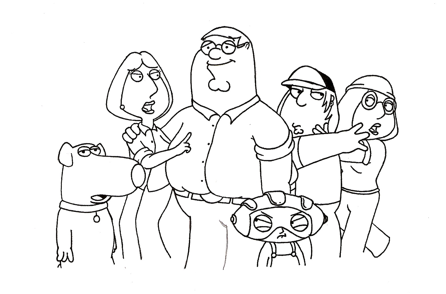 1560x1027 Wanted Family Guy Coloring Pages To Print Newy