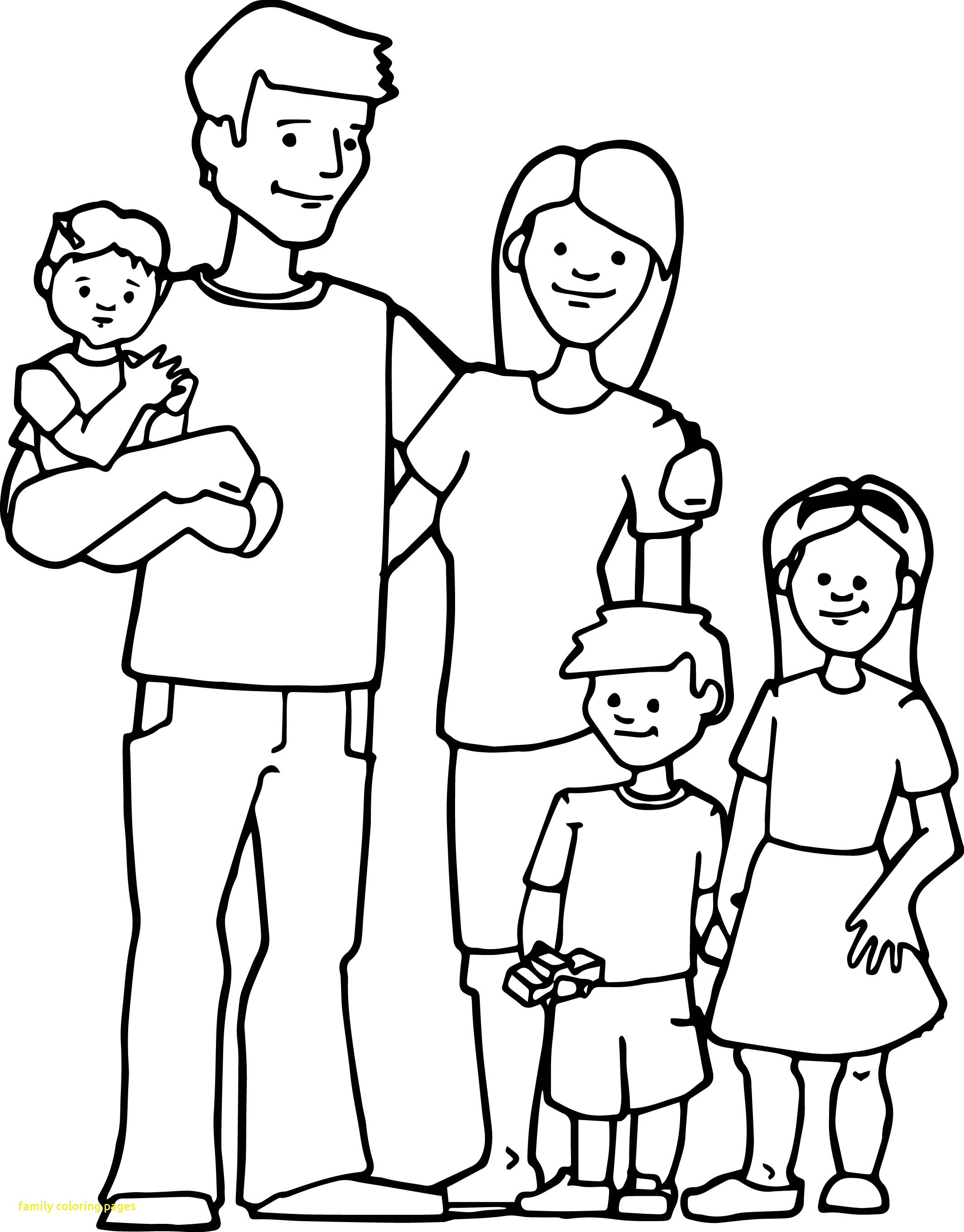 2129x2722 Family Coloring Pages