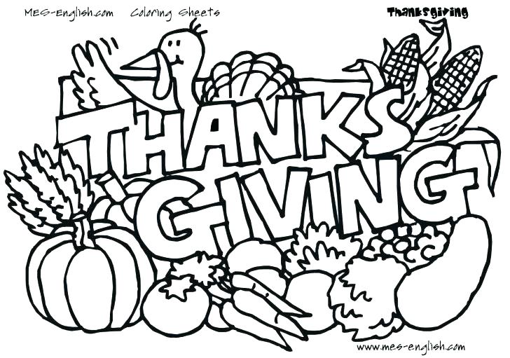 728x511 Thanksgiving Feast Coloring Pages Thanksgiving Feast Coloring