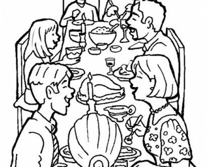 410x332 Family Coloring Pages 15 .free Family Coloring Pages