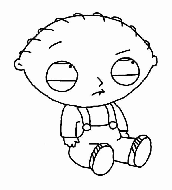 600x661 Family Guy To Her Coloring Pages For Kids Printable Free Family
