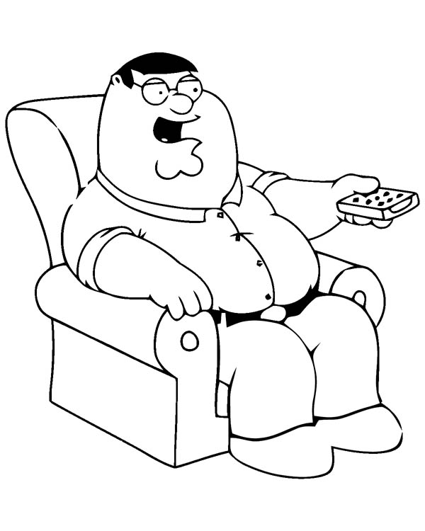 600x750 Family Guy Coloring Pages 2