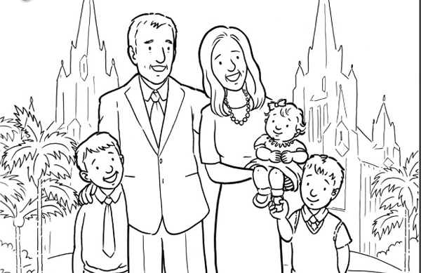 Family History Coloring Pages