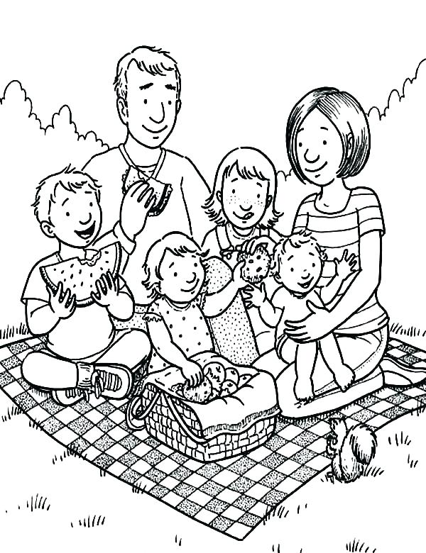 600x780 Family Coloring Pages Fmily Fmily Holidy Fmily Printble Family