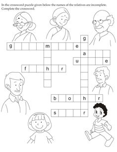 236x305 English Exercises For Kids Family Members Accessories