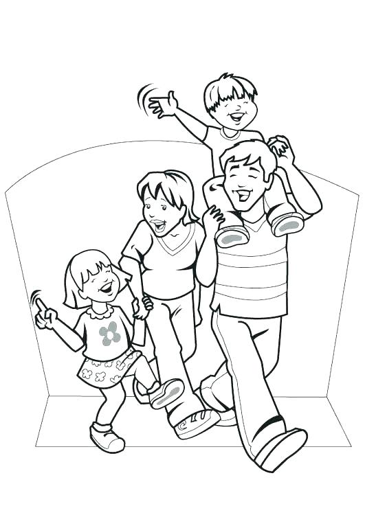 531x750 Coloring Pages Of Families Coloring Pages Of Family Members