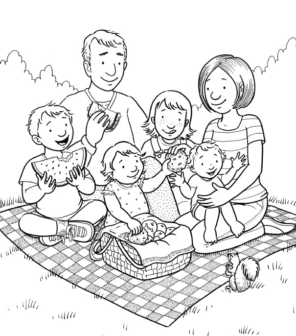 605x686 Mormon Share } Family Picnic Lds Primary, Primary Activities