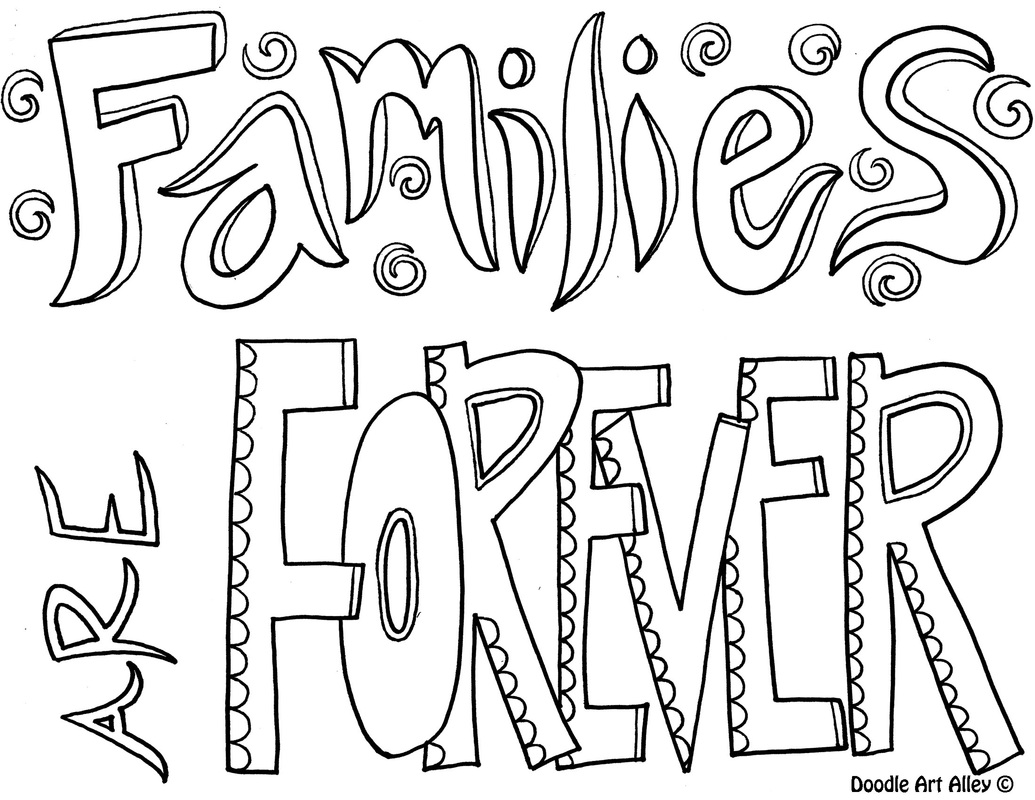 1035x800 Family Coloring Pages Religious Doodles Ribsvigyapan Family Family