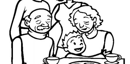 443x220 Family Tree Coloring Pages Printable 5215
