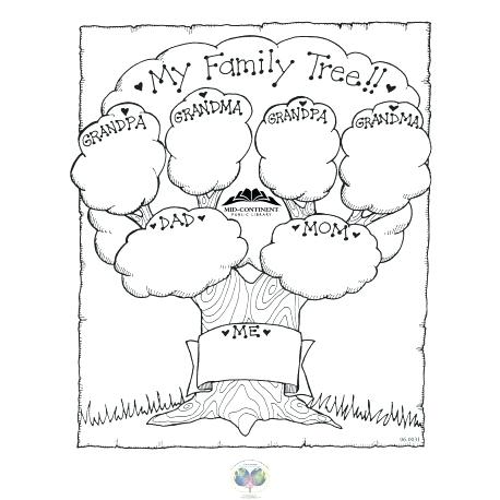 458x458 Bare Tree Coloring Page Family Tree Coloring Page By Bare Tree