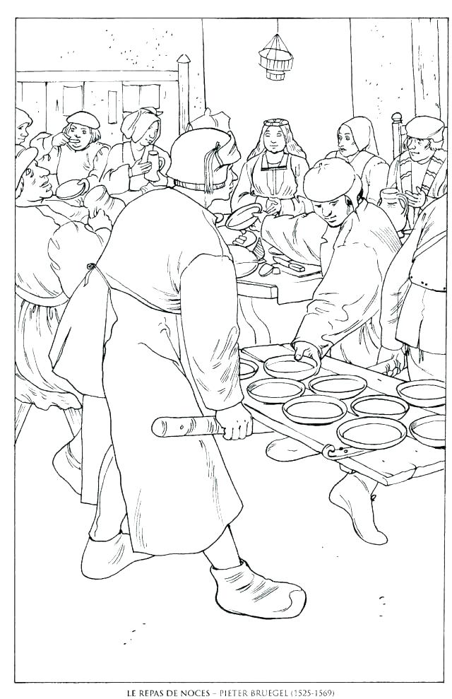 640x989 Famous Painting Coloring Pages Famous Painting Coloring Pages