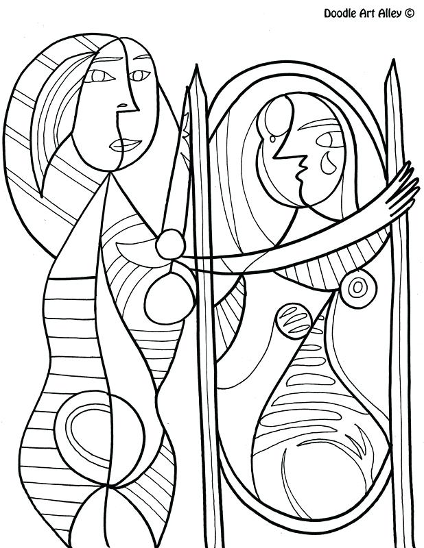 618x800 Famous Art Coloring Pages Picture Famous Art Coloring Sheets