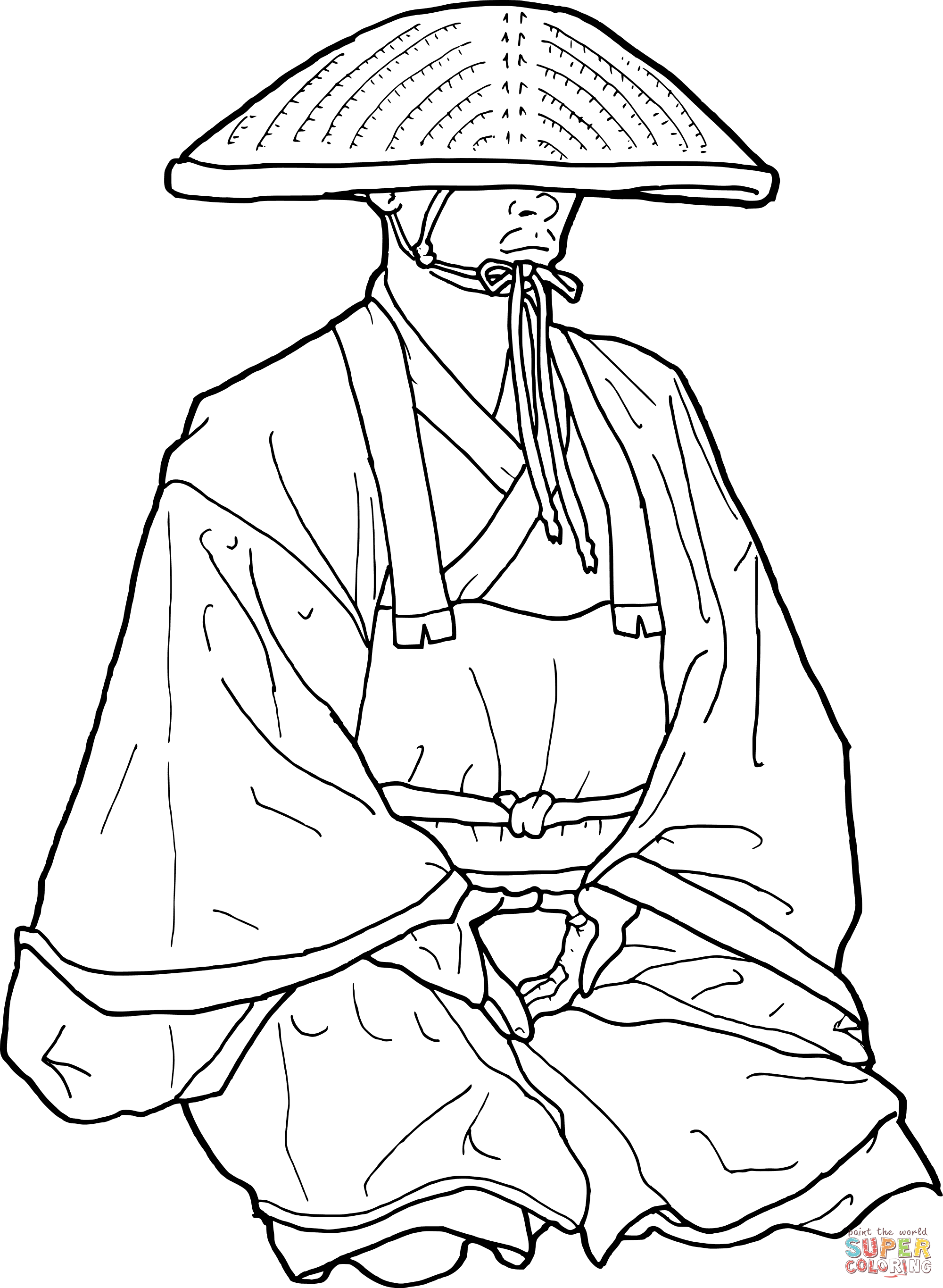 2000x2730 Fan Coloring Pages Japanese Page Free Printable Throughout