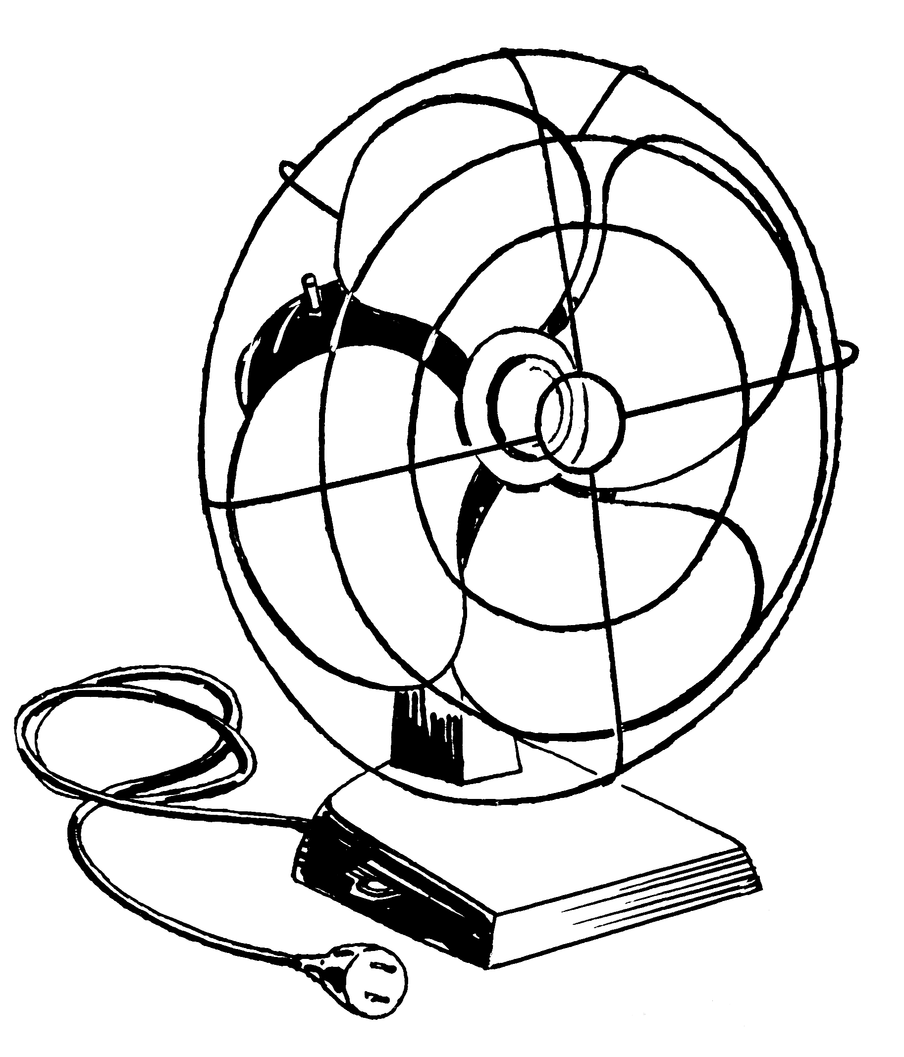 1825x2134 Fan Coloring Pages Of Electric Free Download Clip Art