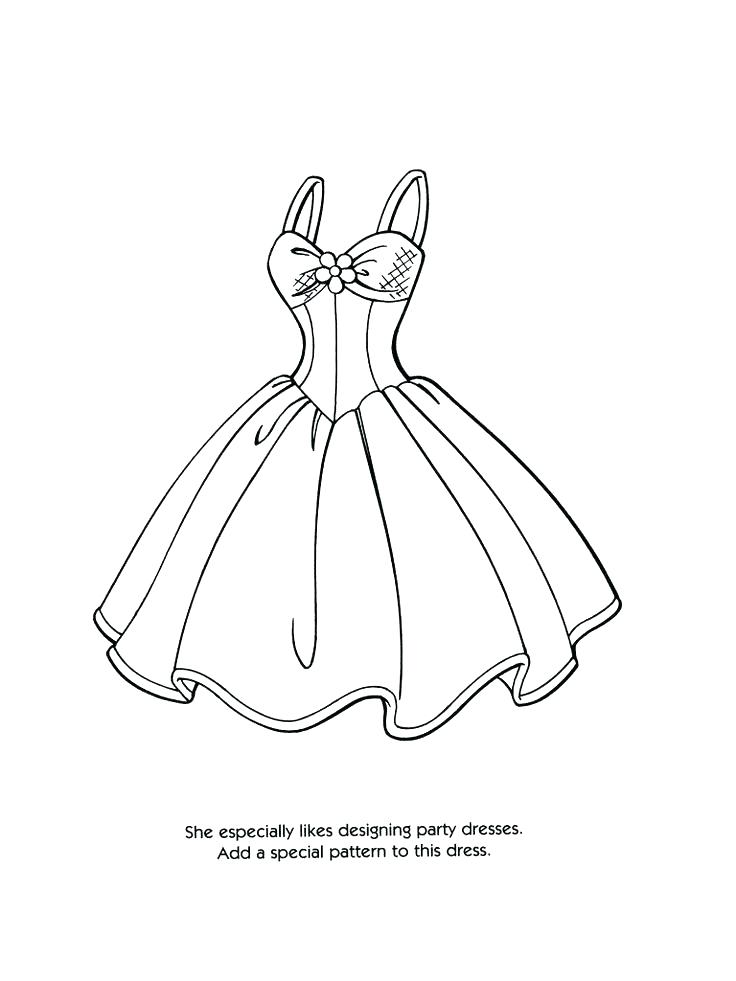 736x981 Dresses Coloring Pages Coloring Pages Of Girls In Dresses Fancy