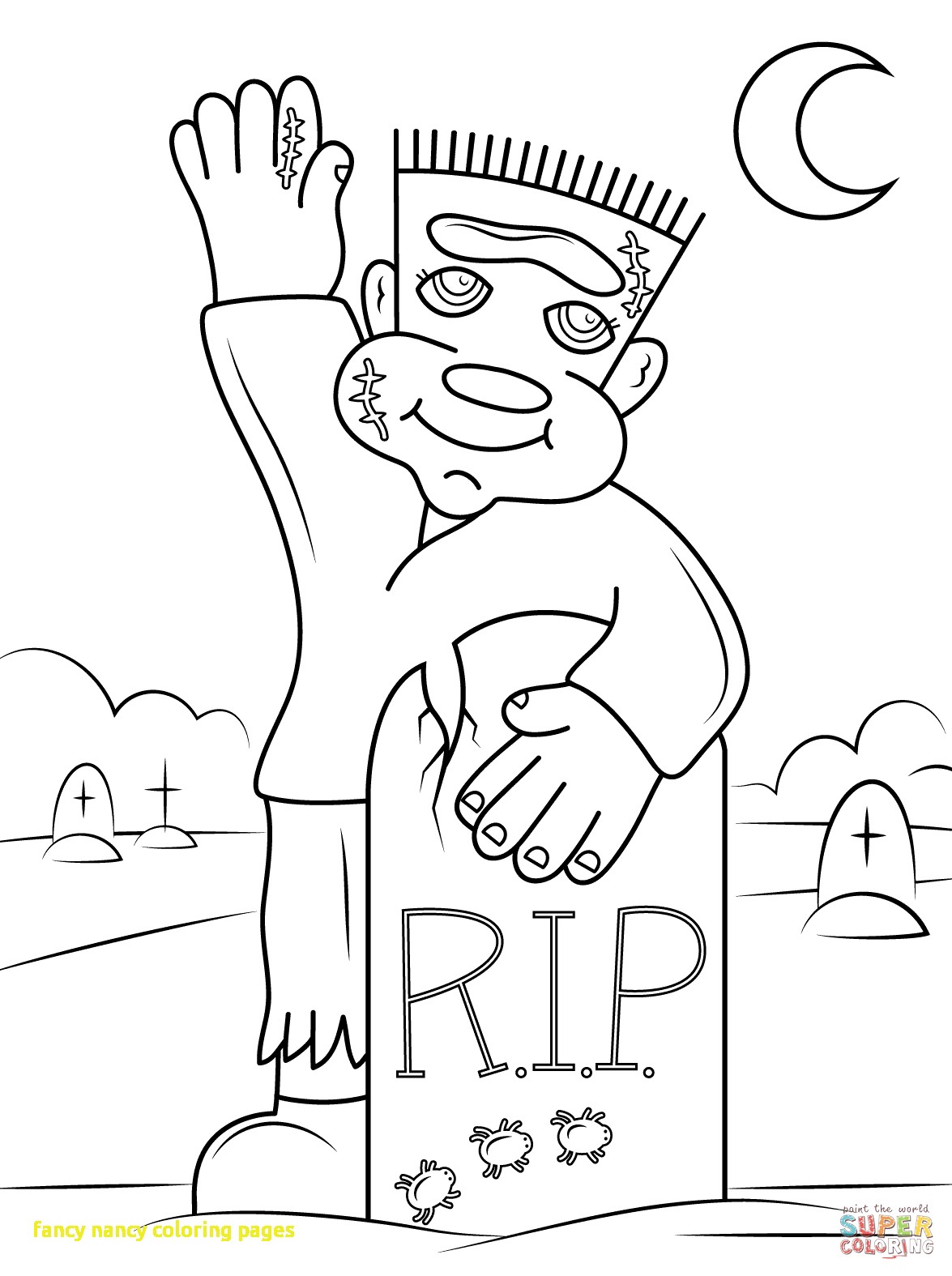 1175x1575 Fancy Nancy Coloring Pages