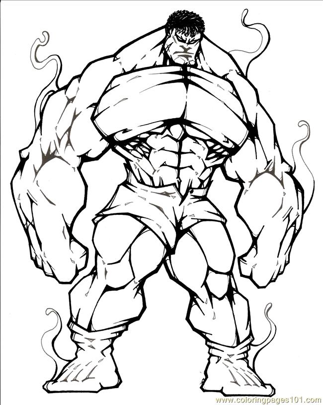 650x816 Fantastic Four12 Coloring Page