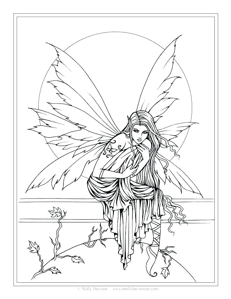736x952 Fairy Coloring Page Fairy Coloring Sheets Tooth Fairy Coloring