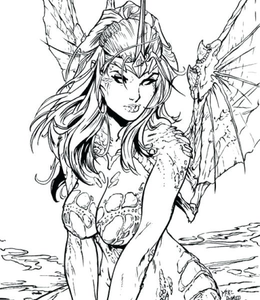 520x600 Adult Fantasy Coloring Pages Fantasy Coloring Pages Adult Fantasy