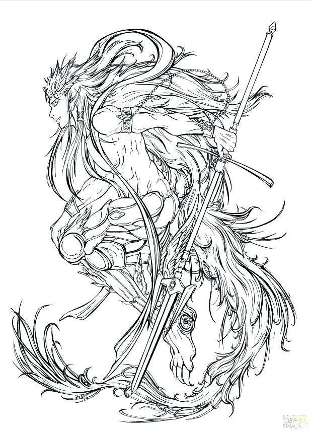618x858 Mythical Creature Coloring Pages Mythical Coloring Pages