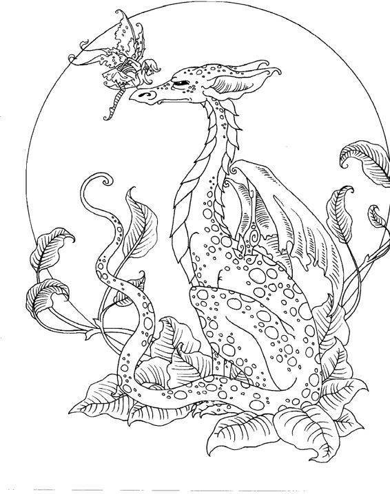 566x718 Image Result For Free Fantasy Coloring Pages For Grown Ups