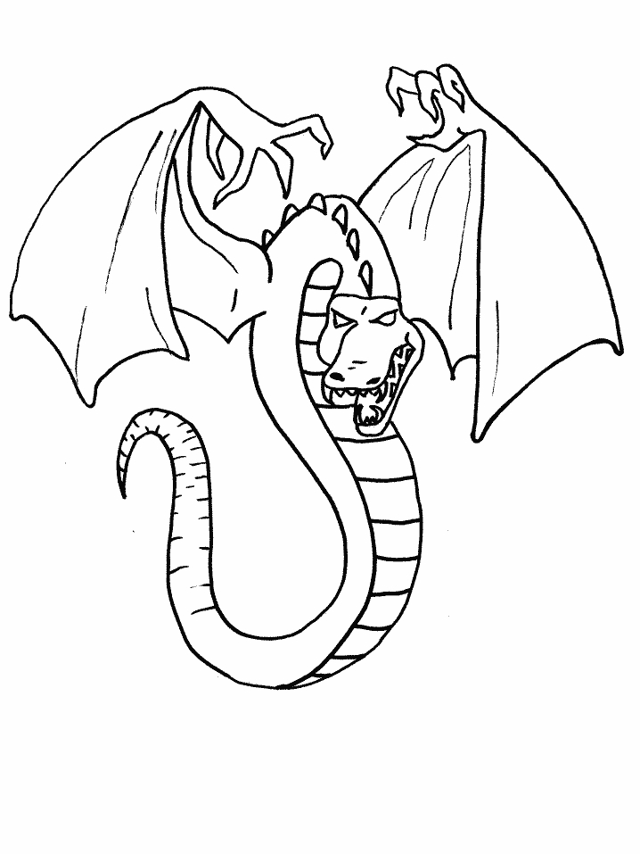 718x957 Scary Dragon Coloring Pages Dragons 21 Fantasy Coloring Pages
