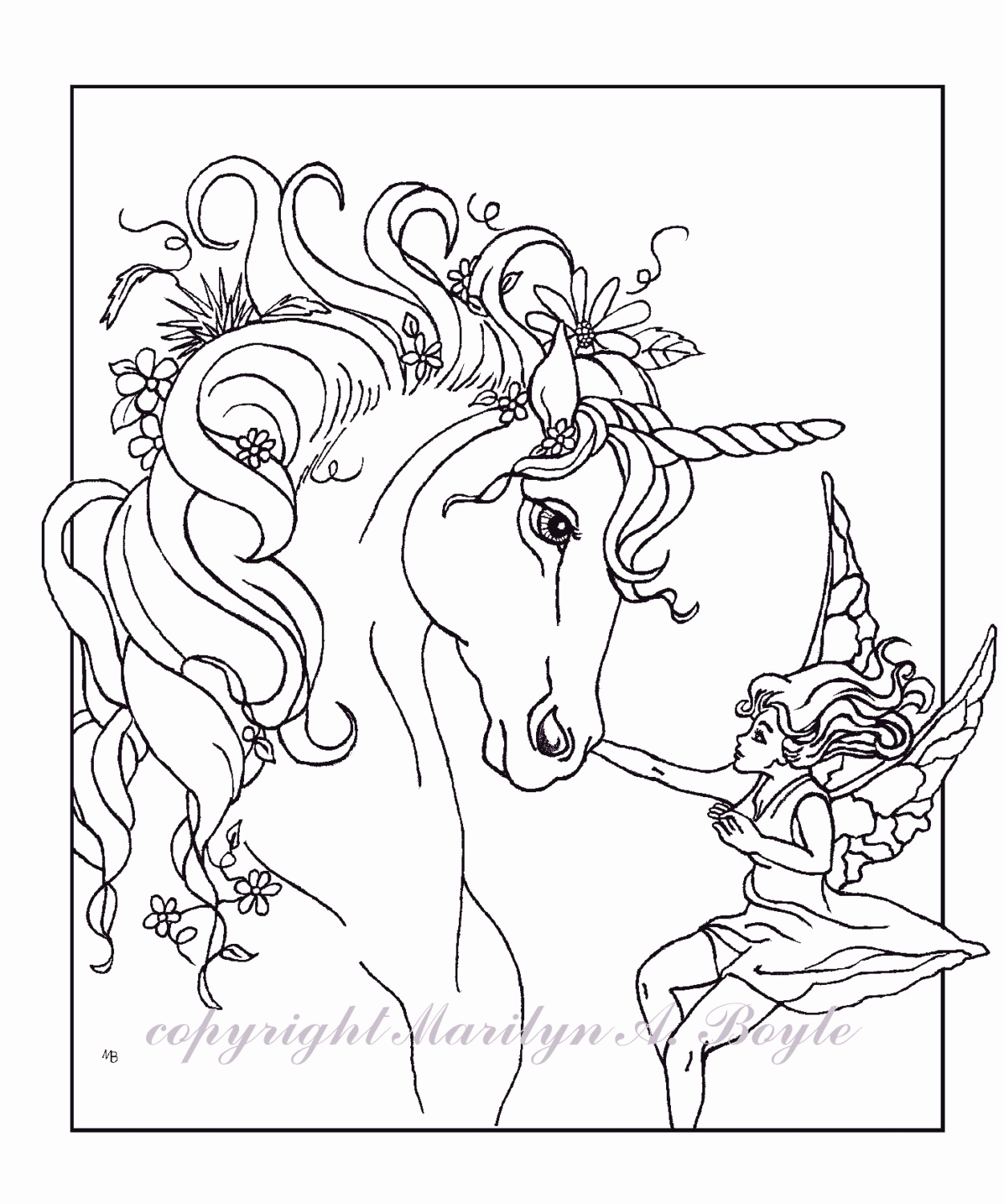 1251x1500 18 Example Fairy Color Pages