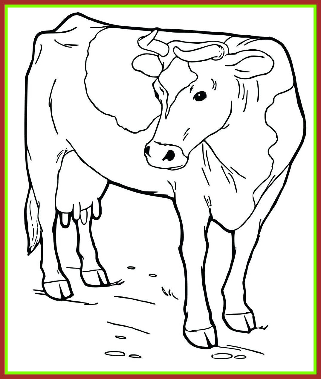 1074x1267 Inspiring Farm Animal Coloring Pages For Toddlers Gallery