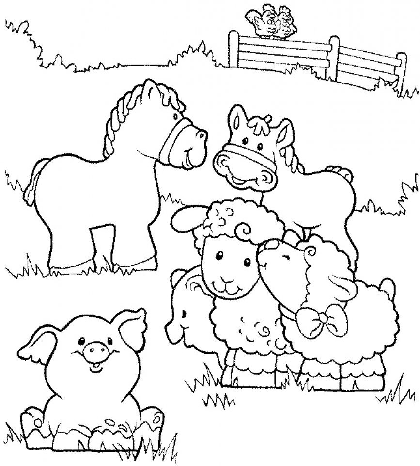 867x960 Printable Coloring Pages Of Farm Animals Yspages Com Fair Acpra
