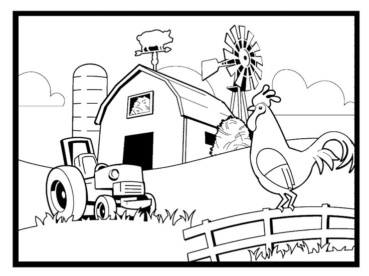736x551 Coloring Pages Farm Farm Coloring Pages 25 Unique Farm Coloring