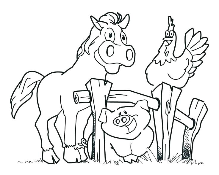 736x590 Farm Coloring Pages Kid Coloring Sheet Farm Free Printable Free