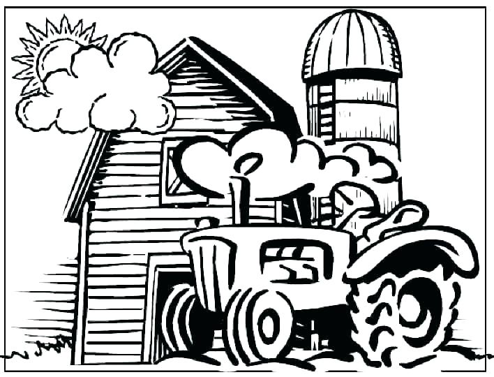 708x540 Free Farm Coloring Pages Barn Coloring Pages Free Barn Coloring