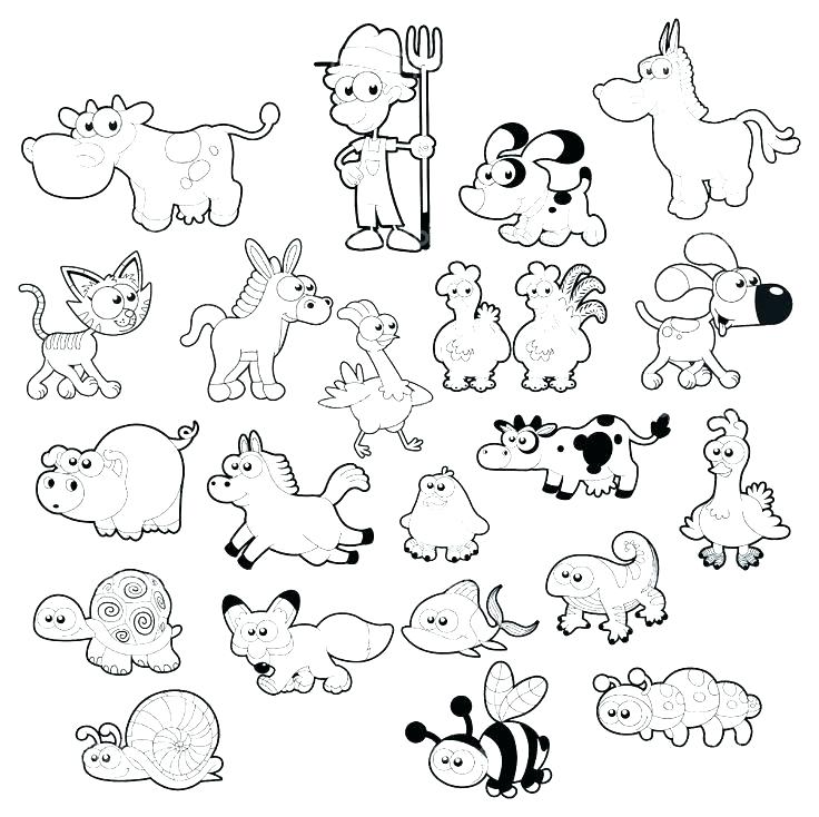 736x734 Farm Coloring Page Farm Coloring Pages For Preschool Animals Farm