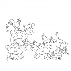 230x230 Top 10 Farm Coloring Pages Your Toddler Will Love To Color