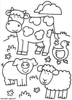 236x325 Farm Animal Coloring Pages Free Printable Farming And