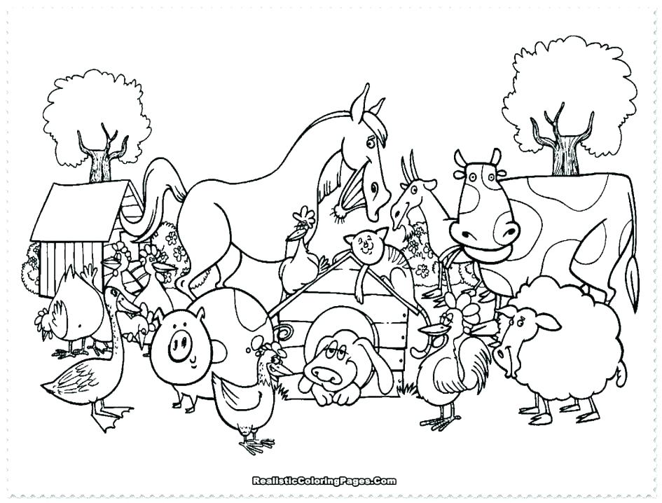 945x718 Farm Coloring Pages Farm Coloring Pages 1 Farm Coloring Pages