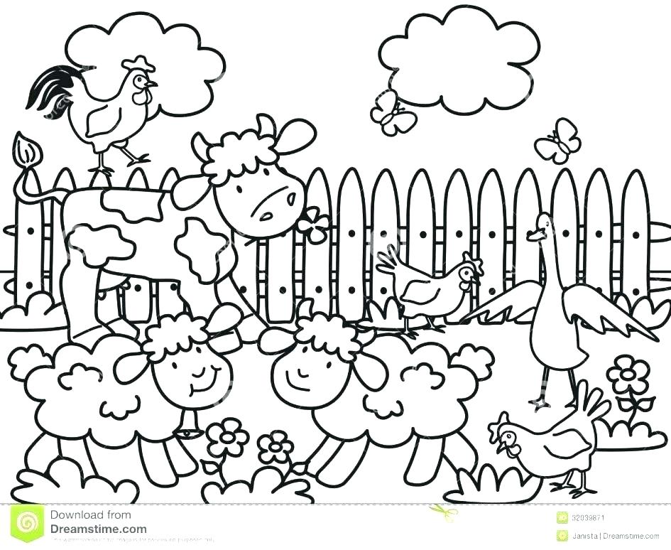 945x774 Printable Farm Coloring Pages Farm Coloring Pages Farm Coloring