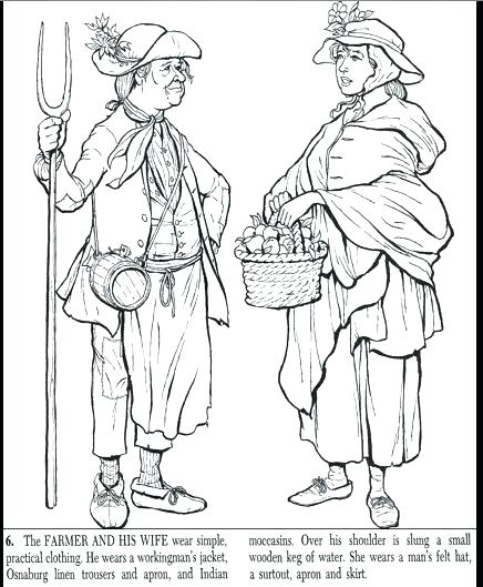 436x529 Colonial Coloring Pages Colonial Cook Colouring Pages Images About
