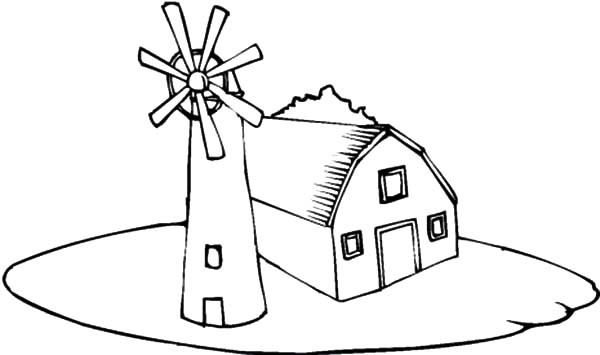 600x355 Coloring Pages Of A Farm House New Farm House Coloring Pages