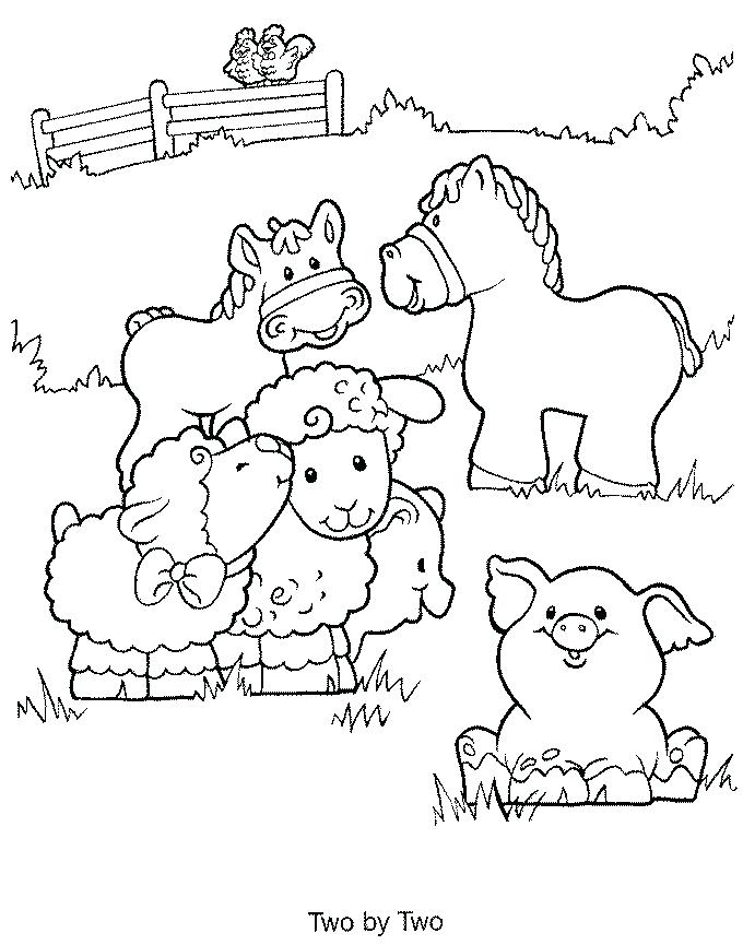 680x865 Coloring Pages Of A Farm Impair.co