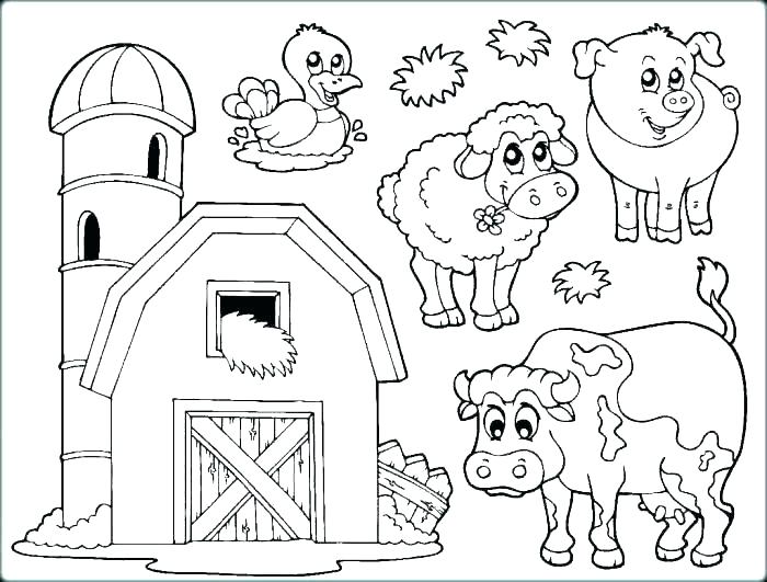 700x531 Farm Colouring Pages Free Printables Free Printable Farm Animal