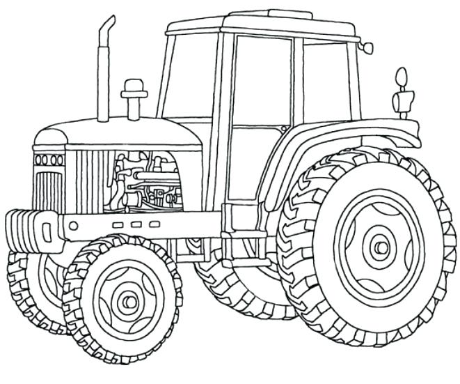 661x551 Colouring Page Tractor Colouring Page Coloring Pages Farmall